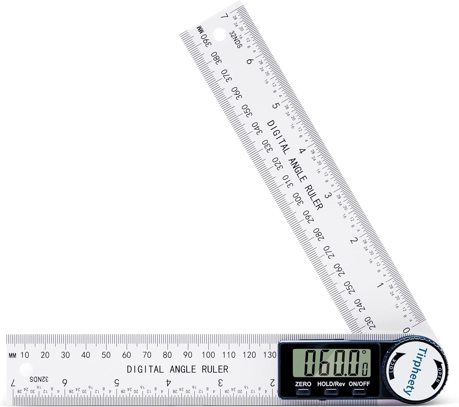 Digital Angle Finder Protractor, 3Rd Generation Quick Display Angle Gauge Ruler,