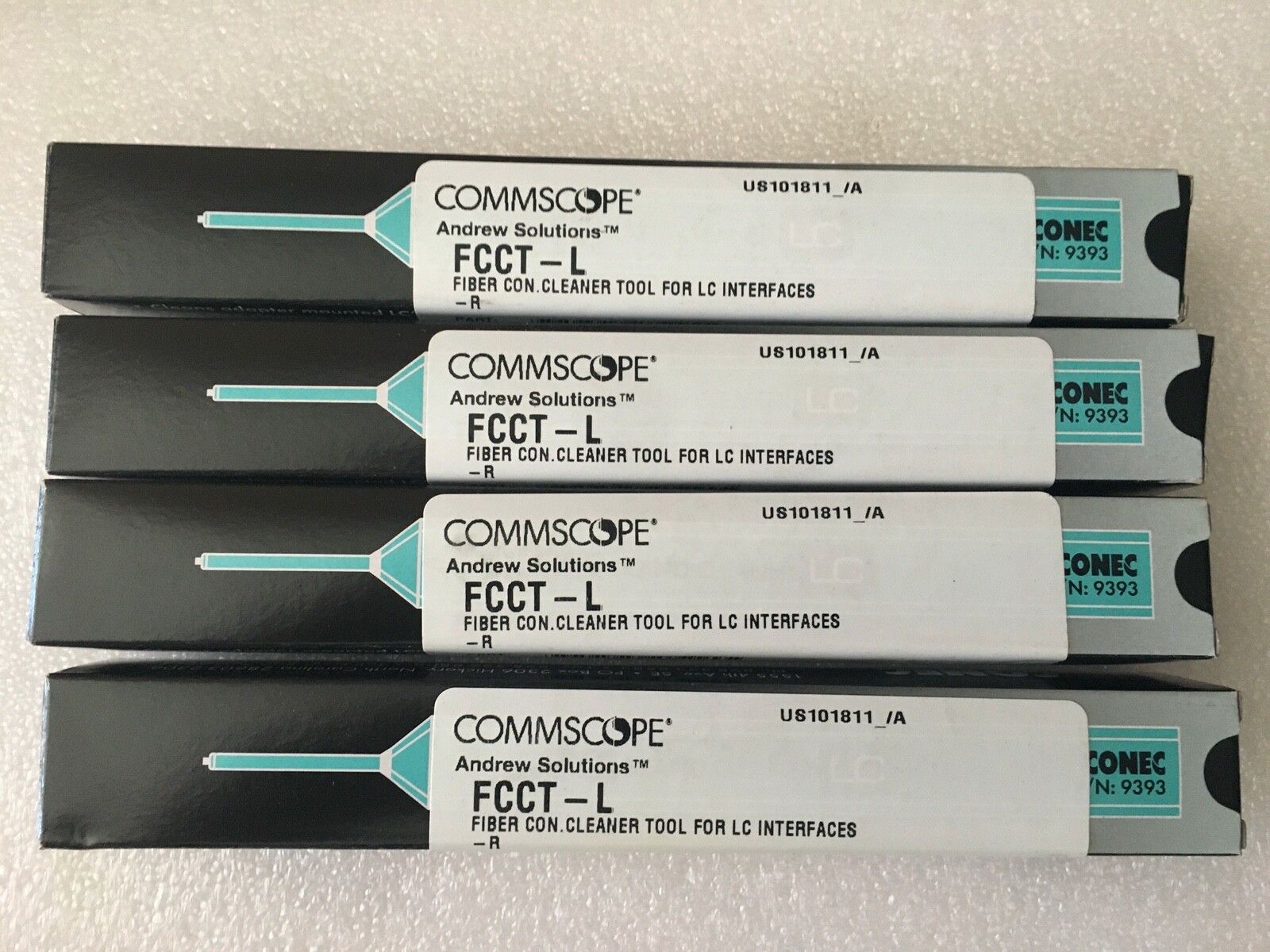 NEW COMMSCOPE FCCT-L  HELIAX® FiberFeed®, DLC interface cleaner, 525 engagements