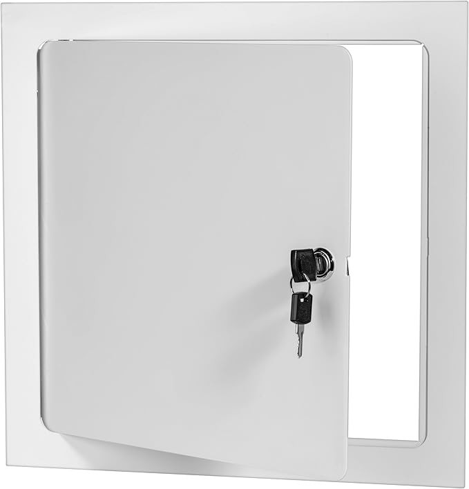 NEW Premier 14x14 Universal Steel Flush Access Panel Door w/Keyed Cylinder Latch