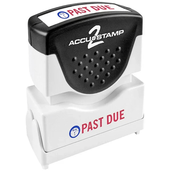 AccuStamp2 Past Due Stamp, Shutter Pre-Inked One-Color PAST DUE Stamp, 1/2" x...