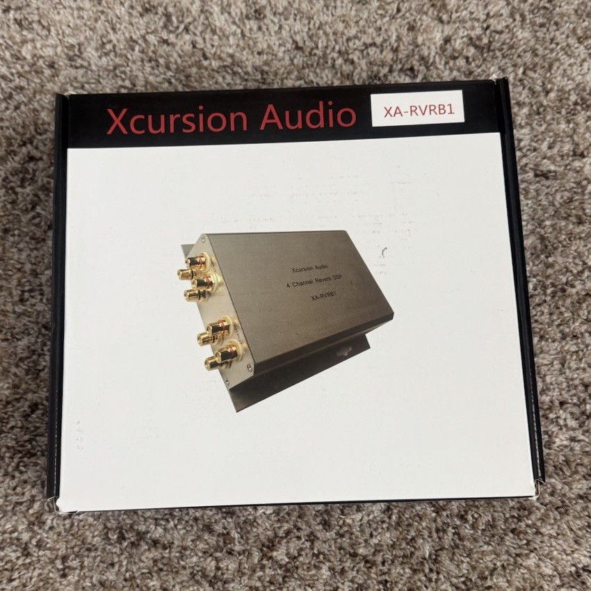 Xcursion Audio XA-RVRB1 4-Channel DSP Reverb Car Audio Signal Processor