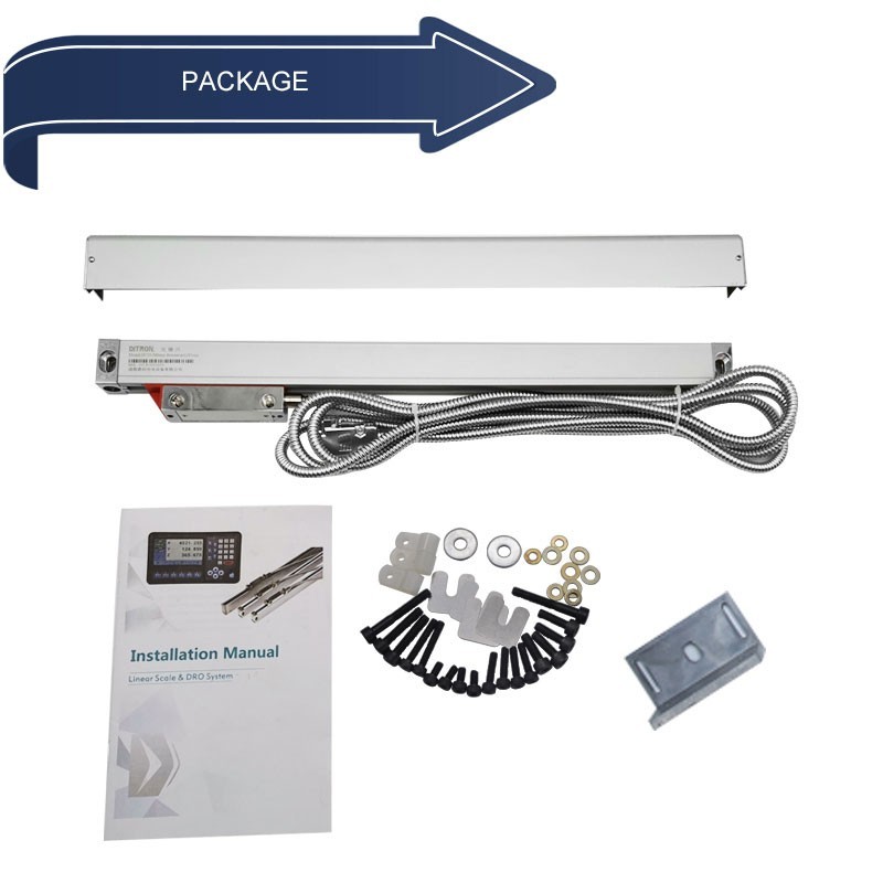 DC10 Digital Optical Linear Scale Ruler 0.005mm Linear Encoder 50-1100mm