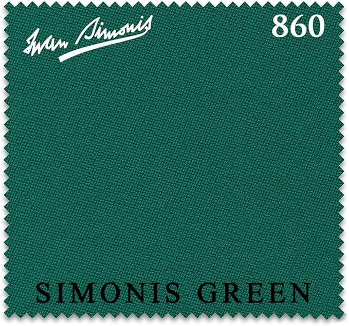 Simonis 860 Pool Table Cloth - Simonis Green 7FT