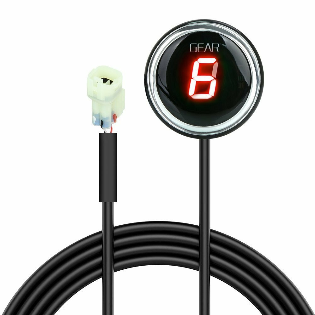 Motorcycle Gear Indicator Red LED Indicator for Kawasaki Versys 650 1000 Plug & Play
