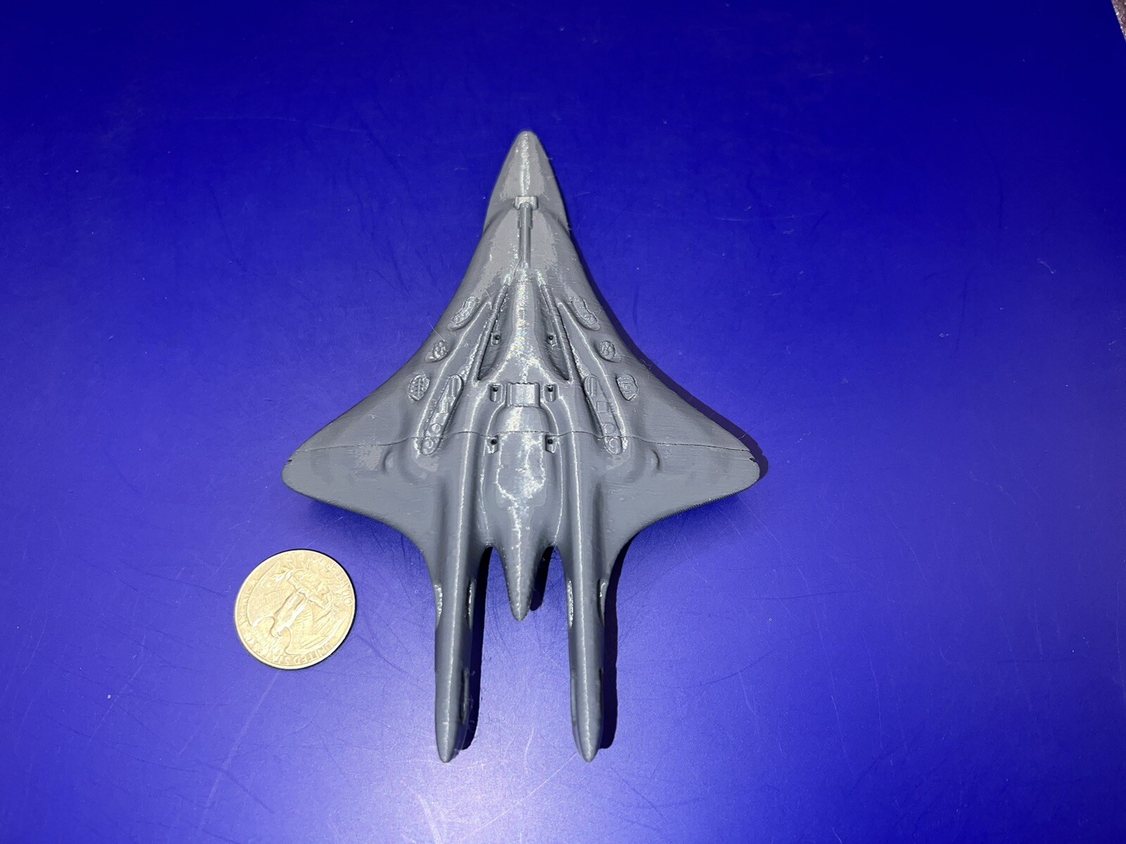 Stargate Atlantis Compatible - Wraith Cruiser (15cm long)