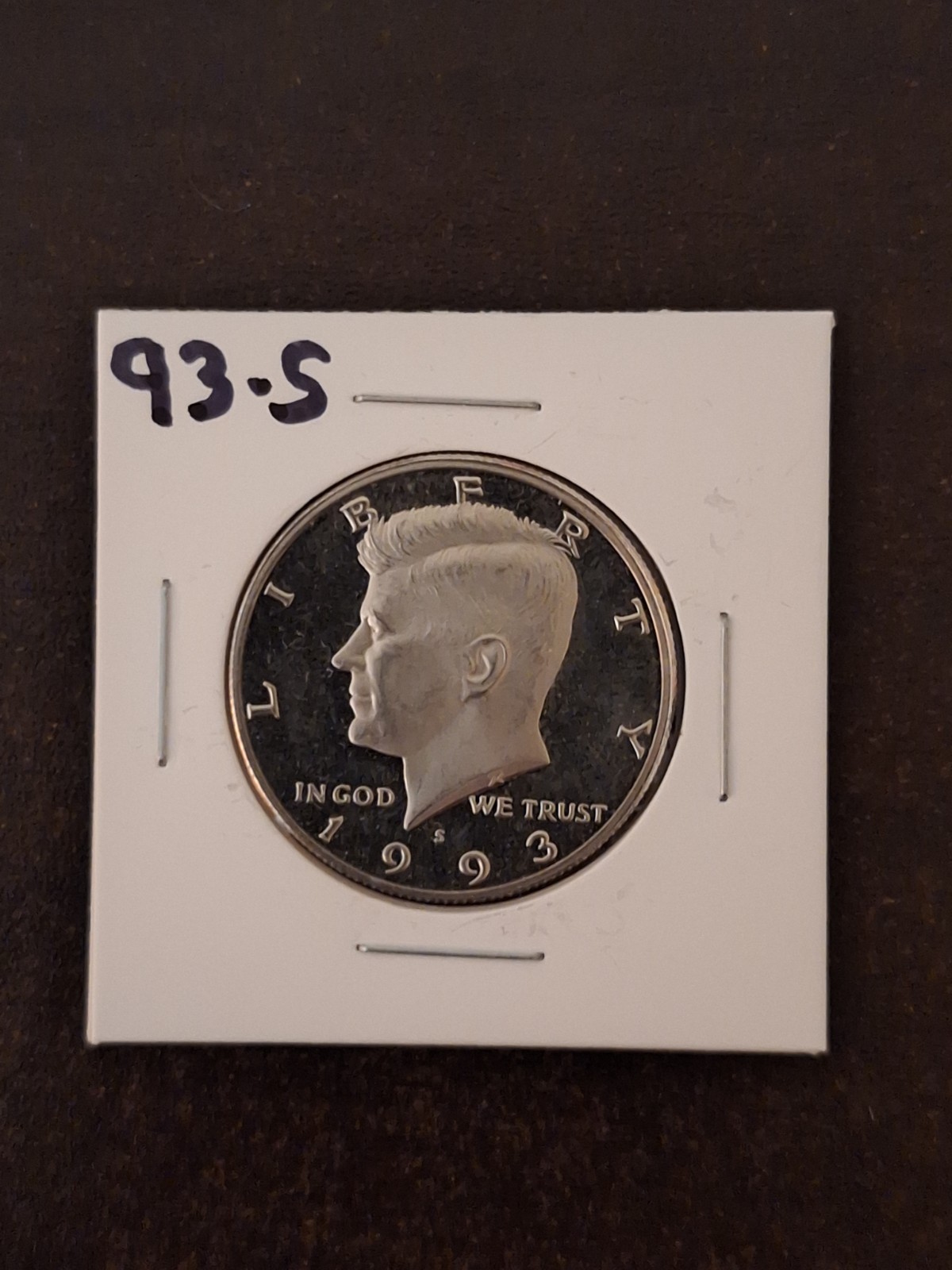 1993-S Kennedy Half Dollar Clad Proof