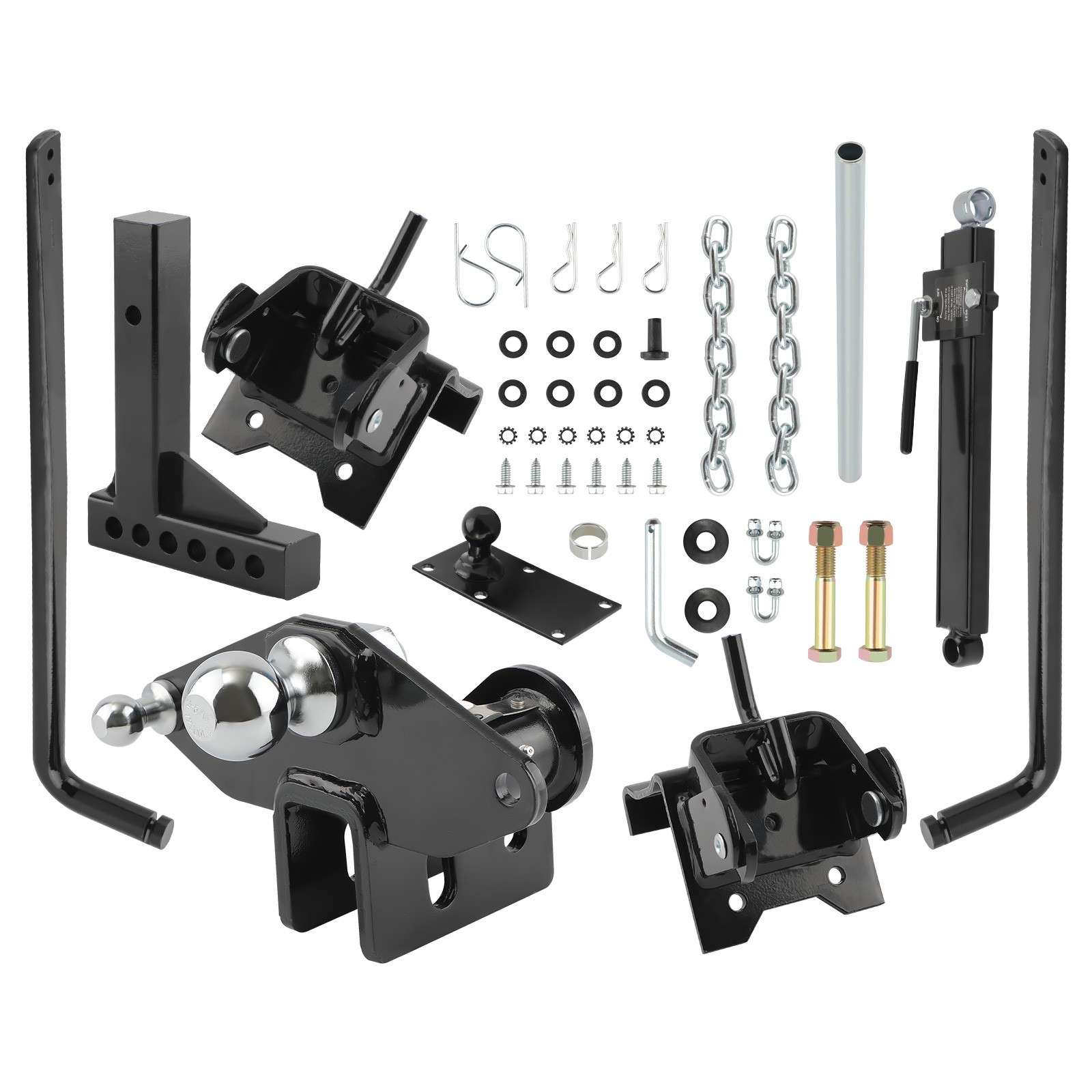 Weight Distribution Equalizer Bar 2" Up to 10000lb w/ Sway control For Class III