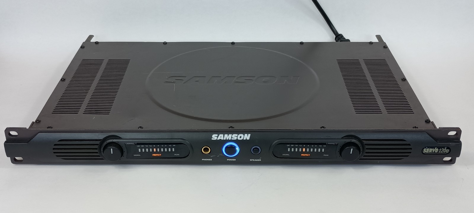 Samson Servo 120A Power Amplifier - Powers up / Untested