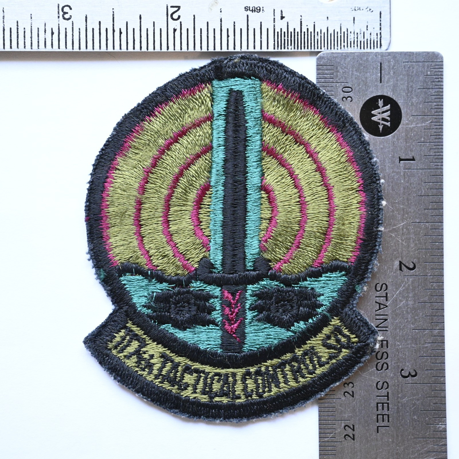 USAF 107th Tactical Control Squadron Patch 2.75 x 3.5 inch