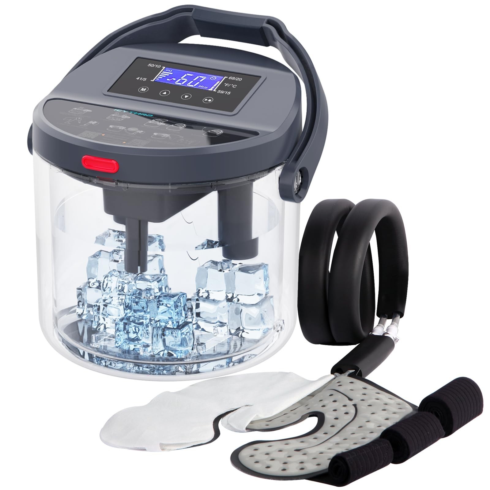 Cold Therapy Machine with Programmable Timer, Ice-Machine-for-Knee-After-Surg...