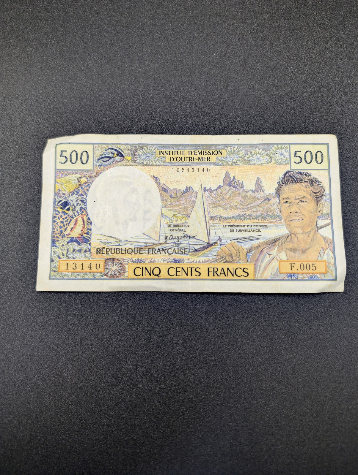 New Caledonia 1985 500 Francs