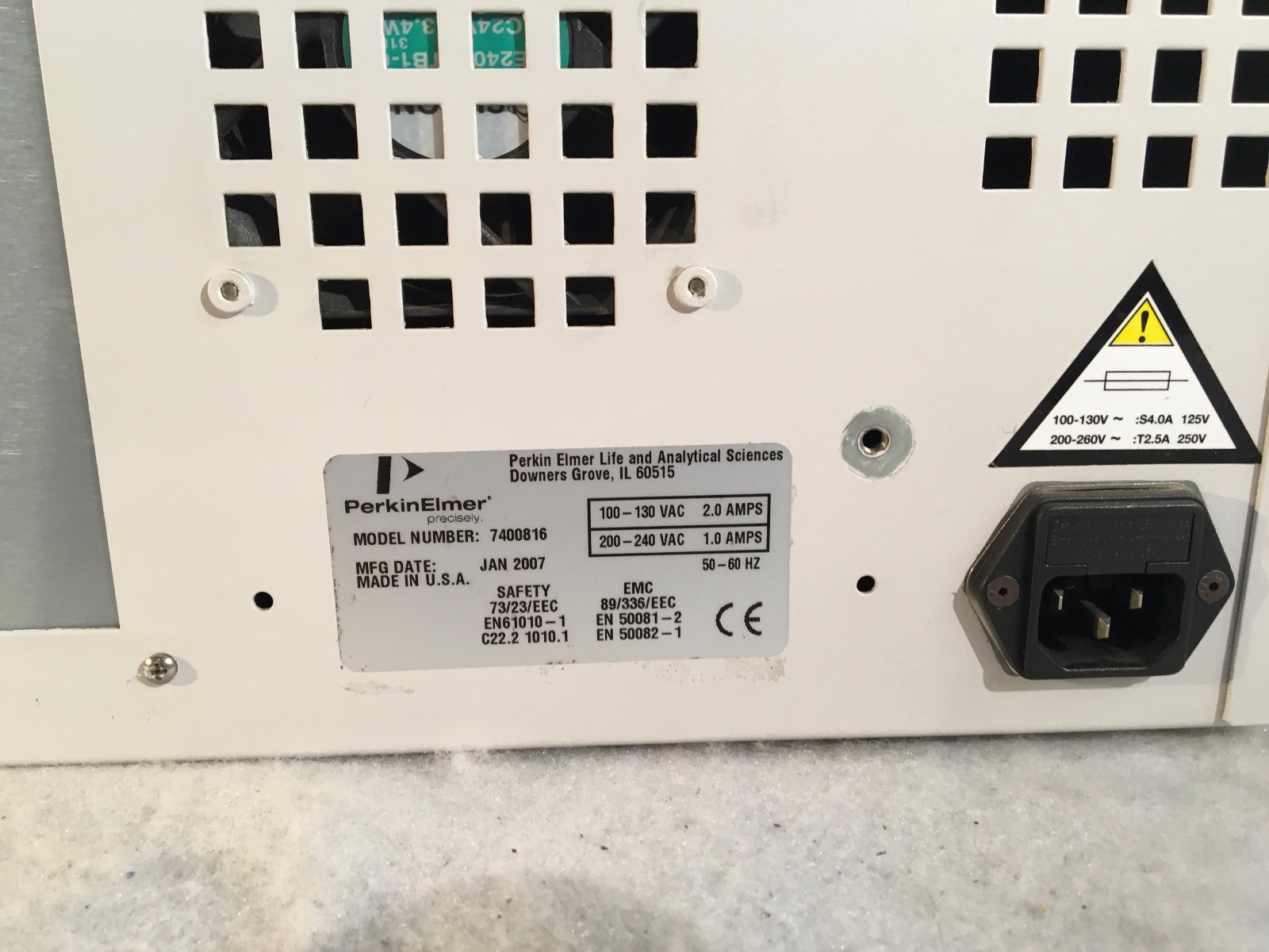 Perkin Elmer 7400816 DC Motor Control Unit