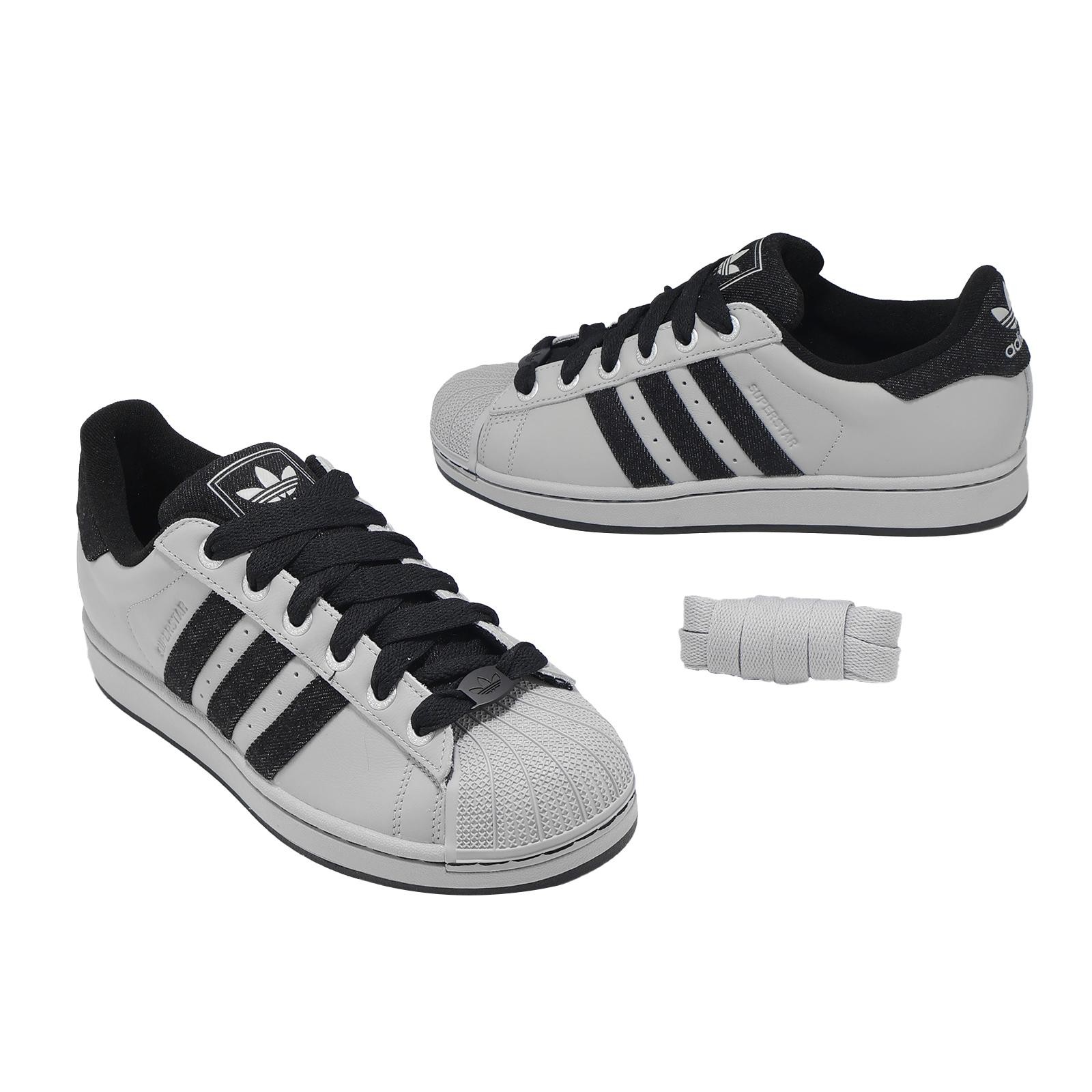 adidas Originals Superstar II 2 Grey Core Black Men Casual Shoes JP8760