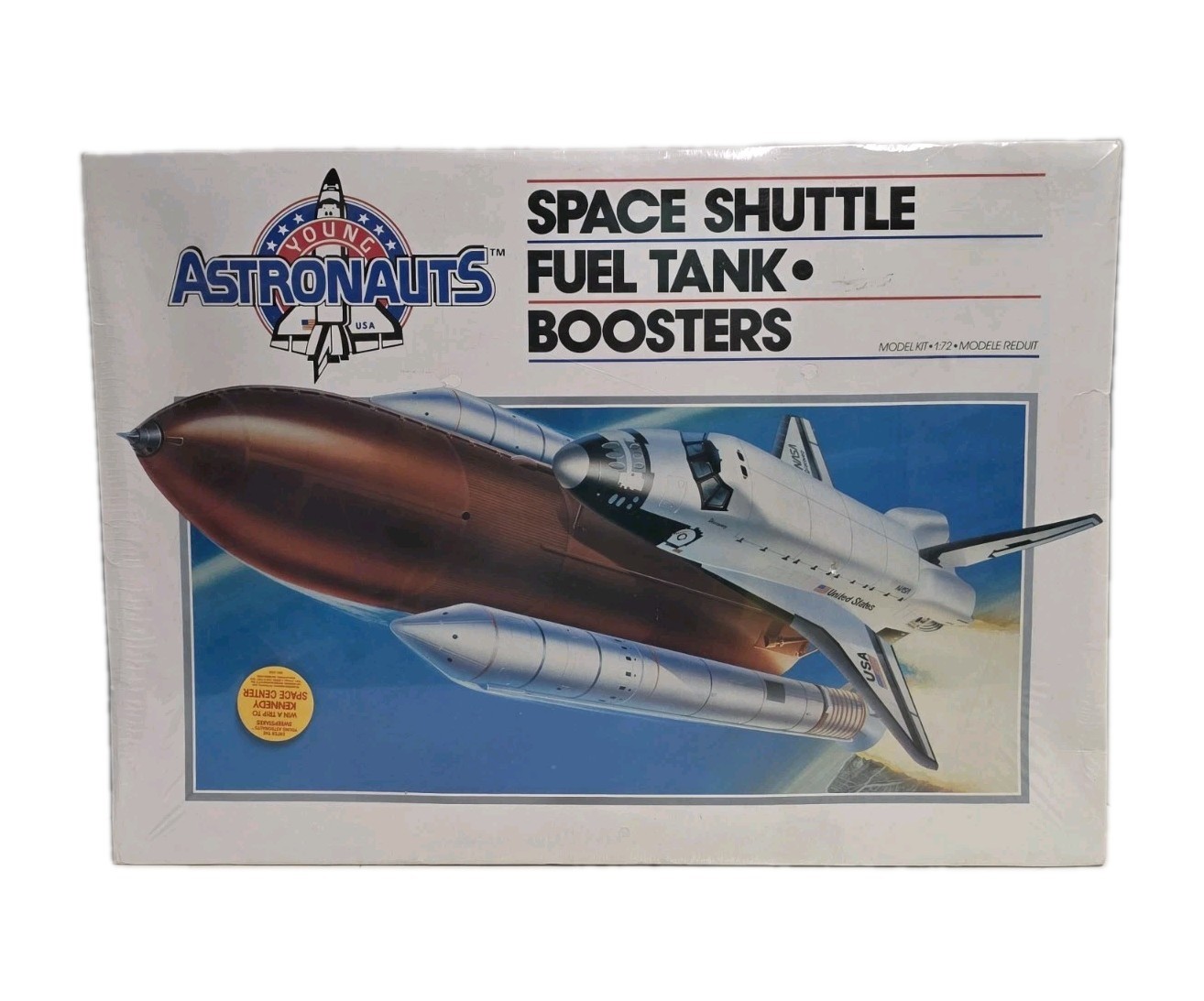 Monogram 1:72 Space Shuttle Fuel Tank & Boosters Model Kit 5900 Young Astronauts