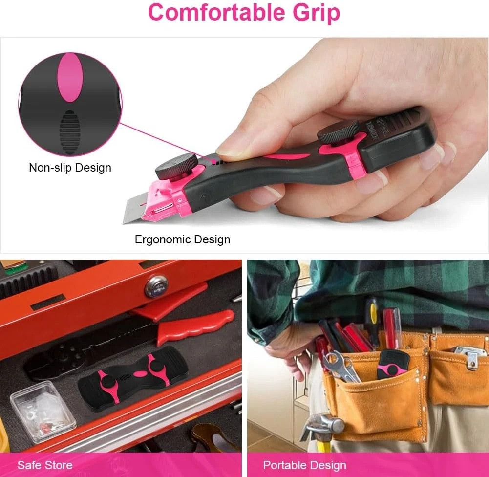 Razor Blade Scraper, 2-in-1 Scraper Tool, Multi-funtional Cleaning Razor Scraper