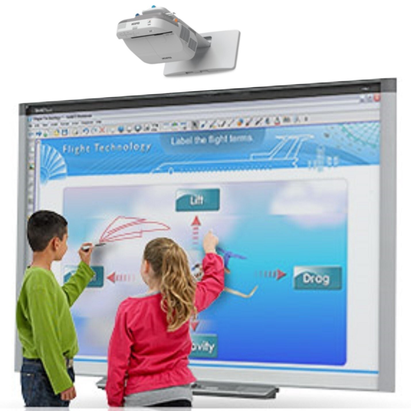 Interactive Whiteboard System SBX885 Combo