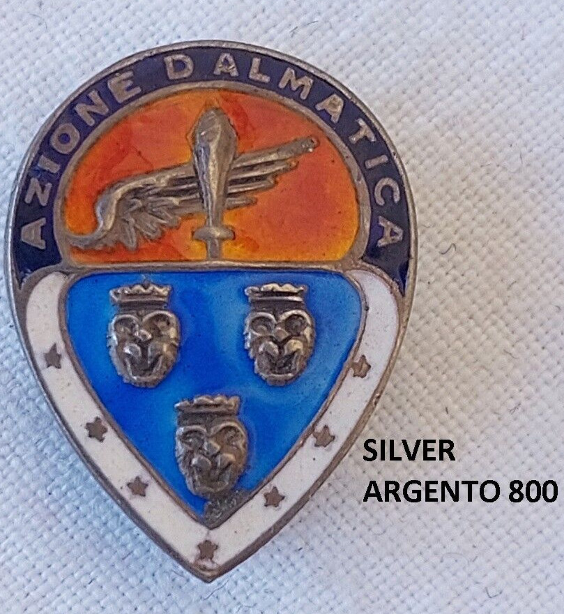 DISTINTIVOAZIONE DALMATICA  ASSOCIAZIONE VOLONTARI DI GUERRA Gabriele D'Annunzio