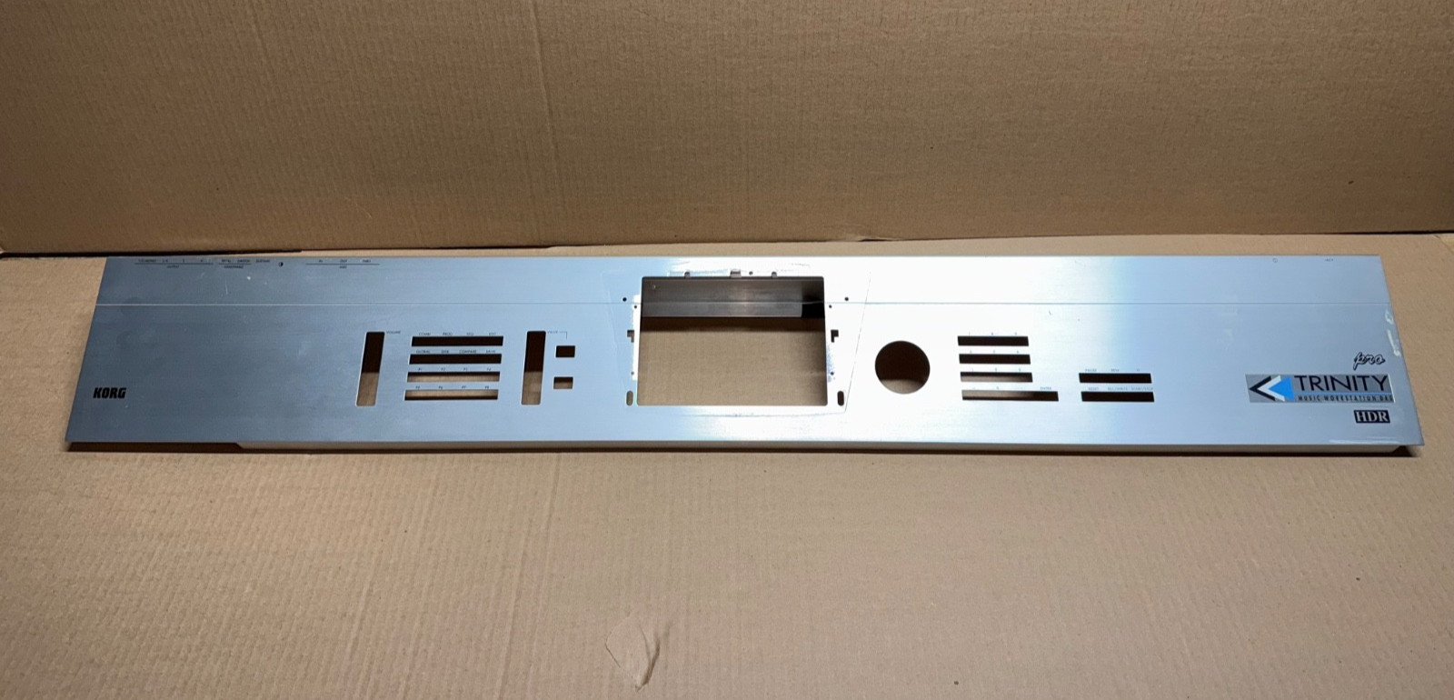 KORG TRINITY PRO CONTROL PANEL HOUSING