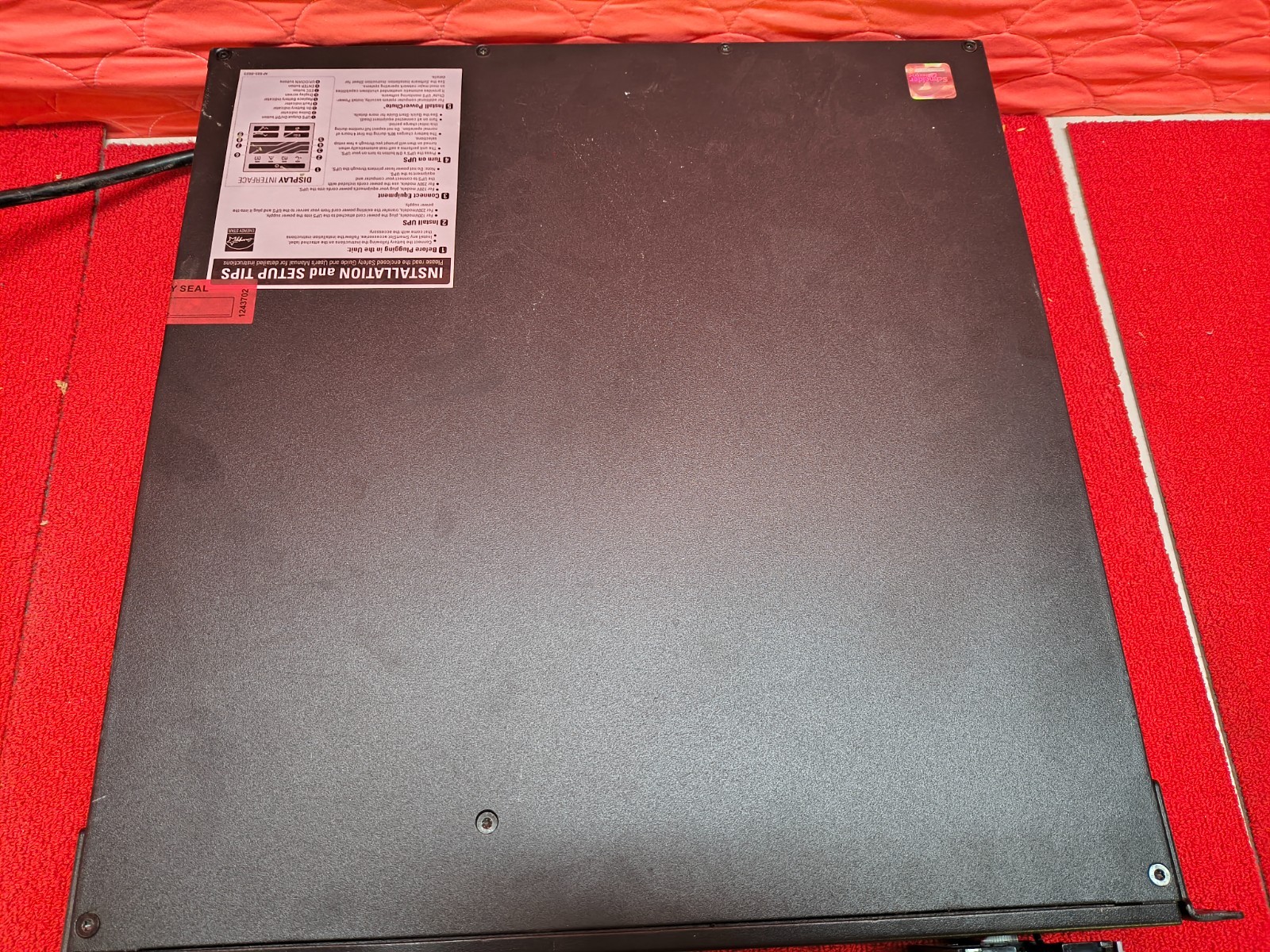 Used APC Smart-UPS SMX1500RM2U Rackmount UPS Good Condition Missing Batteries