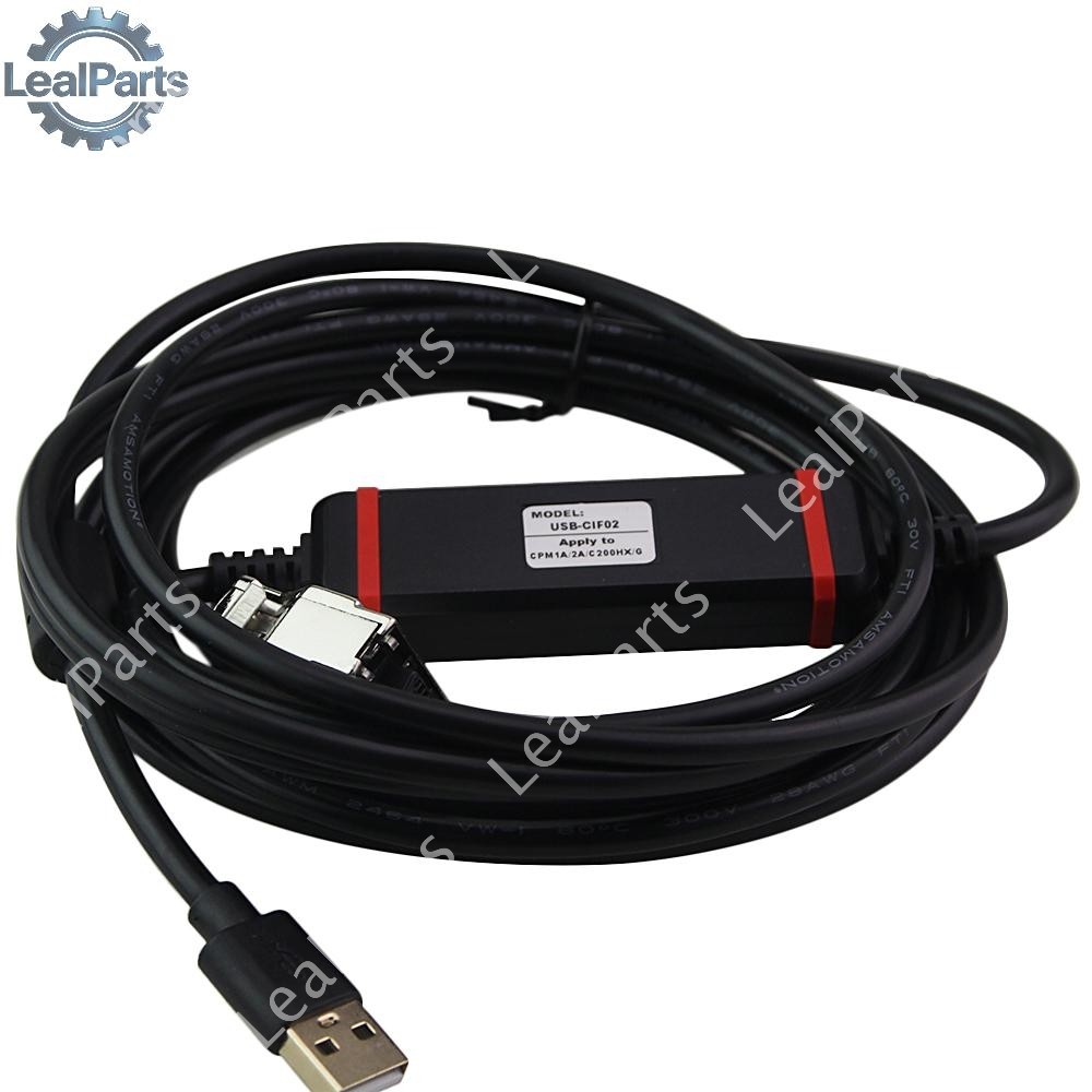 For Omron CPM1 CPM1A CPM2A CQM1 C200HS USB-CIF02 3M PLC Programming Cable