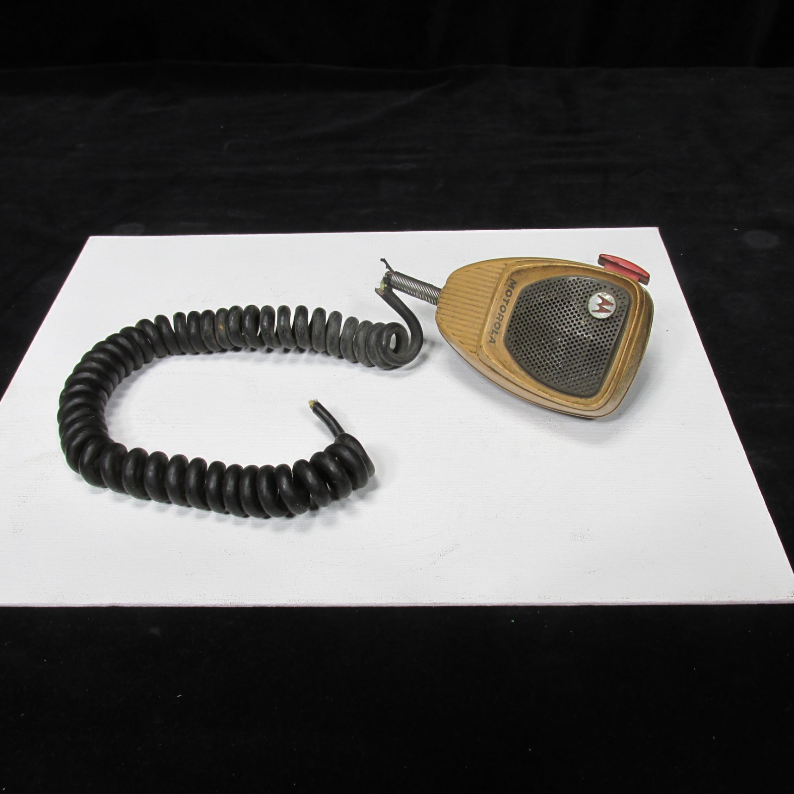 Motorola TMN6019A VINTAGE Mocom OEM palm Mic  MADE IN USA needs cord