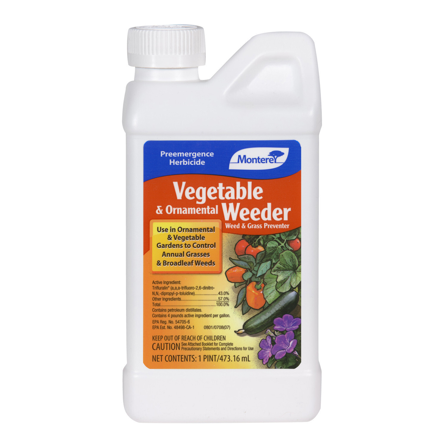 Monterey Vegetable & Ornamental Weeder ( 32 oz. ) Pre-emergent Weed Control