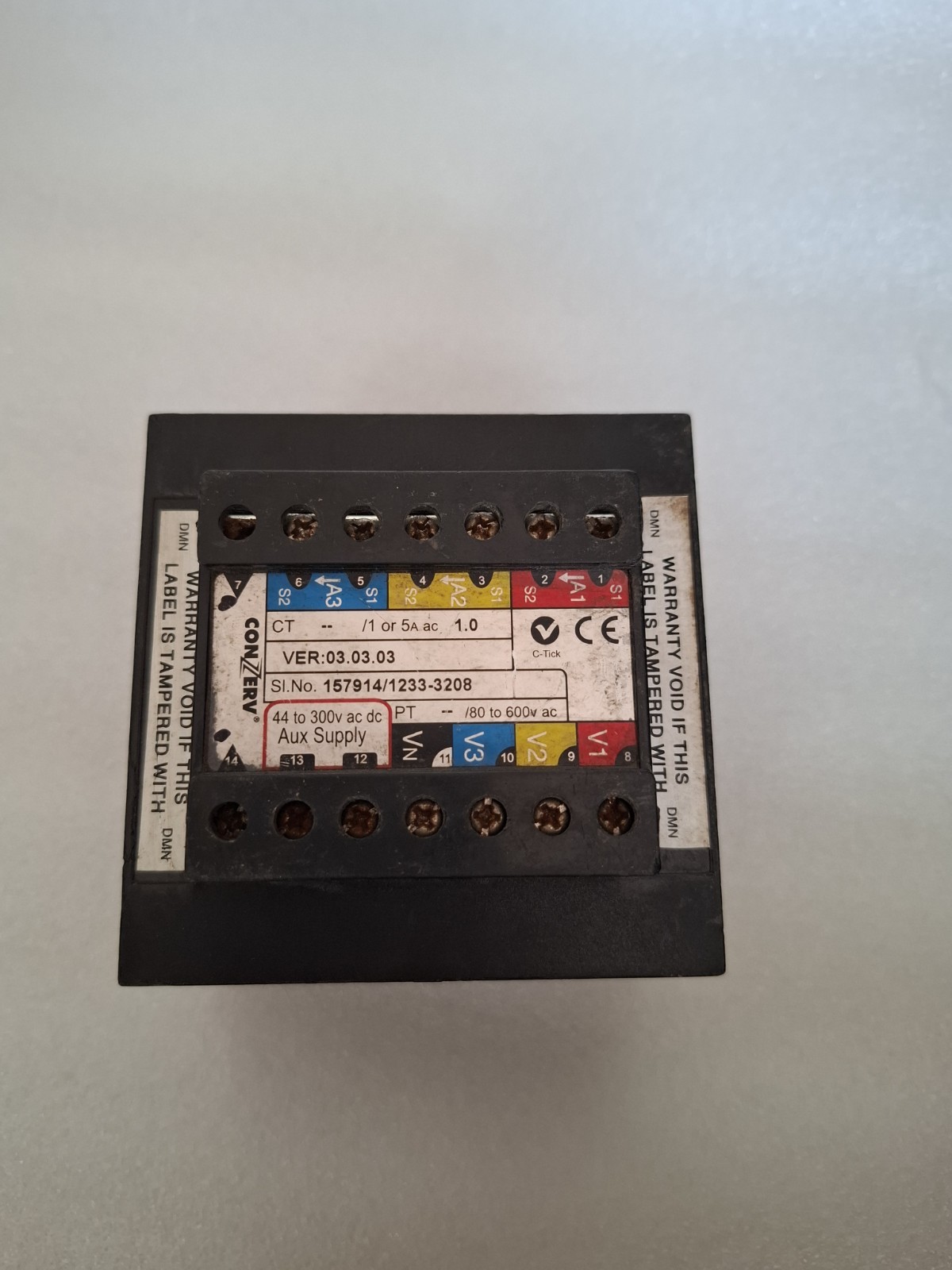 CONZERV EM6459 ENEGY METER