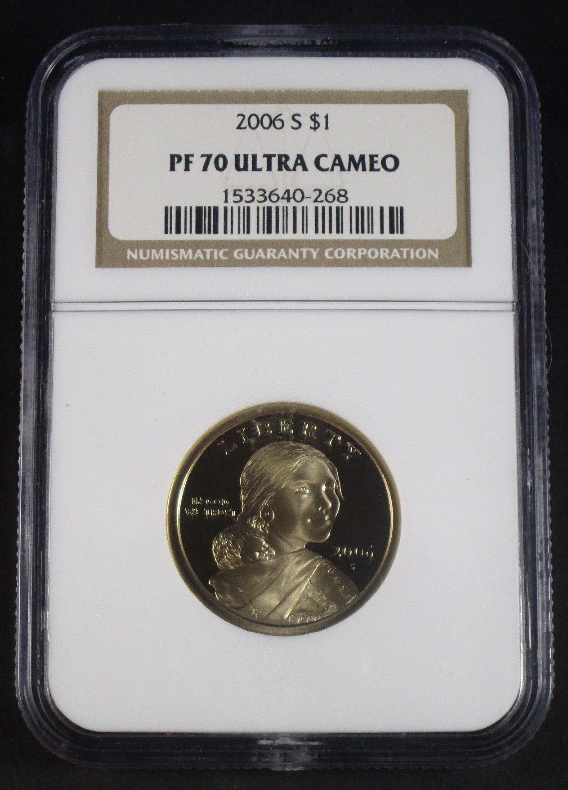 2006 S Sacagawea $1 NGC PF70 Ultra Cameo