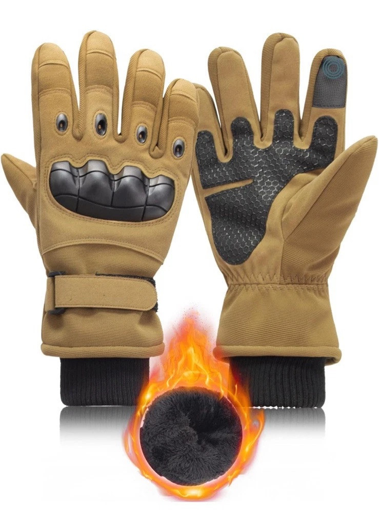 20℃/-4°F ColdProof Winter Gloves,Tactical,Impact Gloves, Touch Screen Sz Large