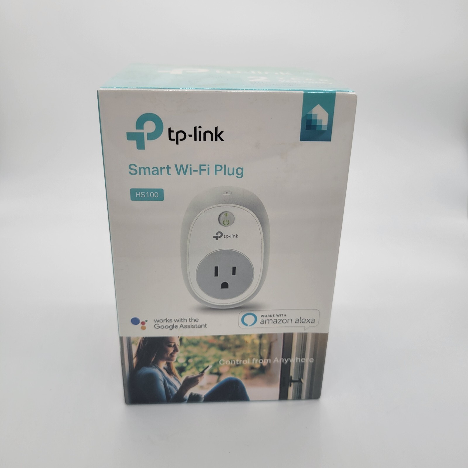 TP Link HS100 Smart WiFi Plug Works With Amazon Alexa Google Assistant Brand New