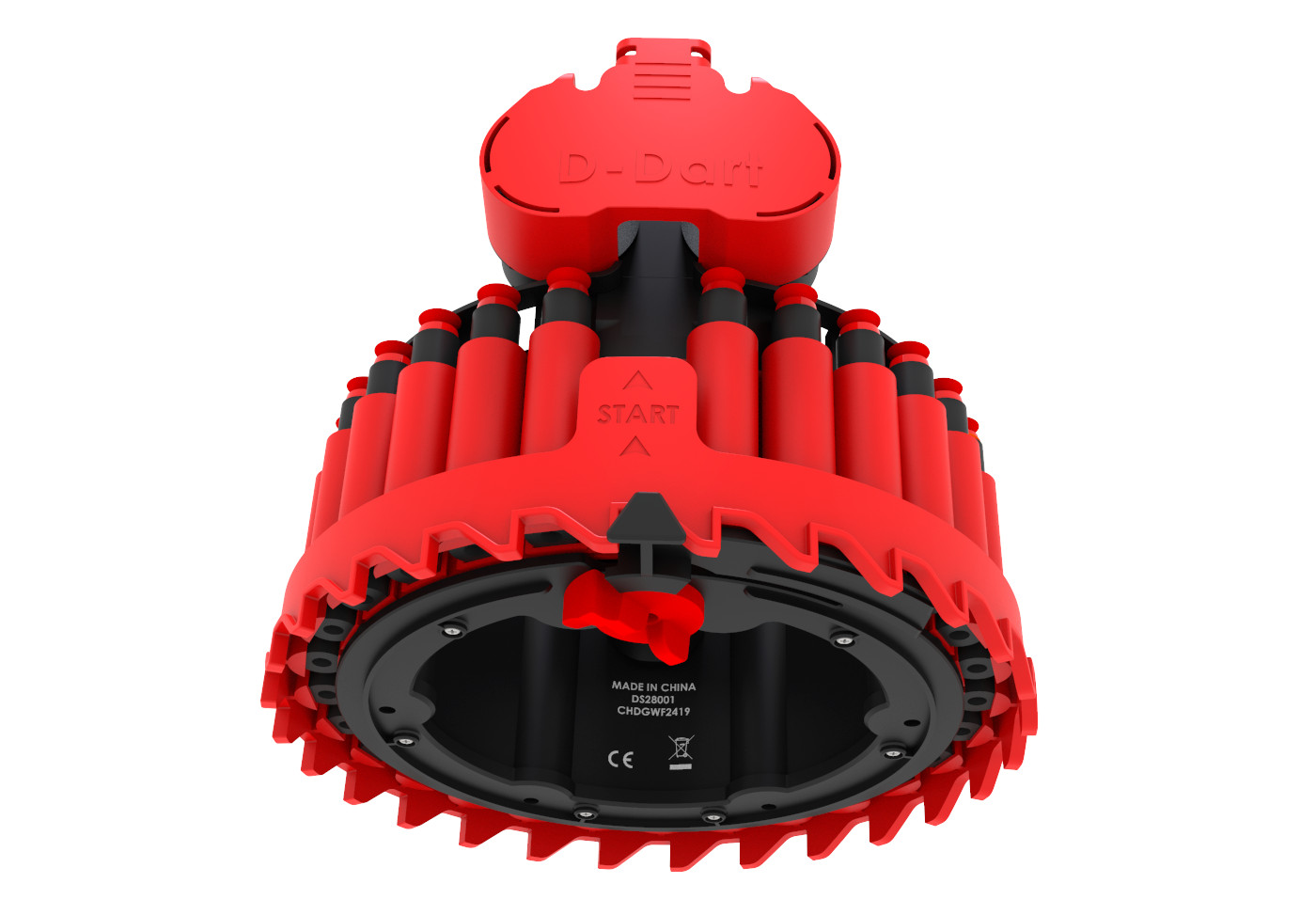 D-DART Tempest V2 Blaster Compatible with standard darts New