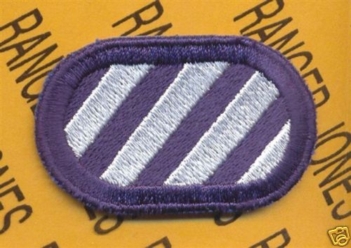 103rd MI Bn LRS Long Range Surveillance Airborne Ranger 3rd Inf para oval patch