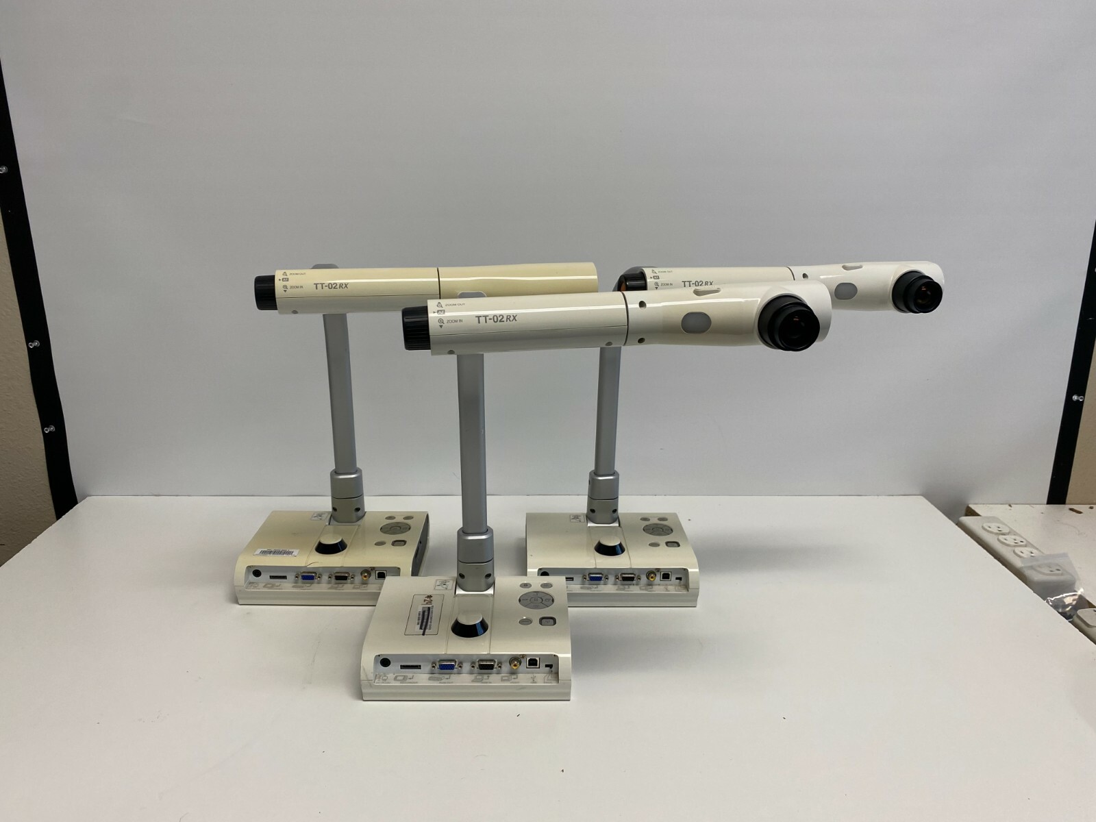 Lot 6: Lot of 3 Elmo TT-02RX Interactive Document Camera
