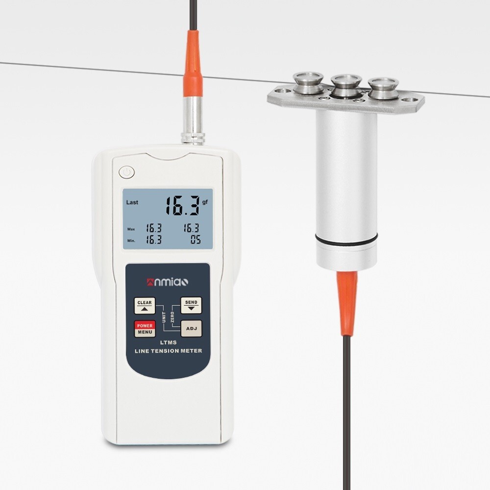 Handheld Digital Tension Meter Spoke Tension Meter For Yarns Fibers Wires 4.9N