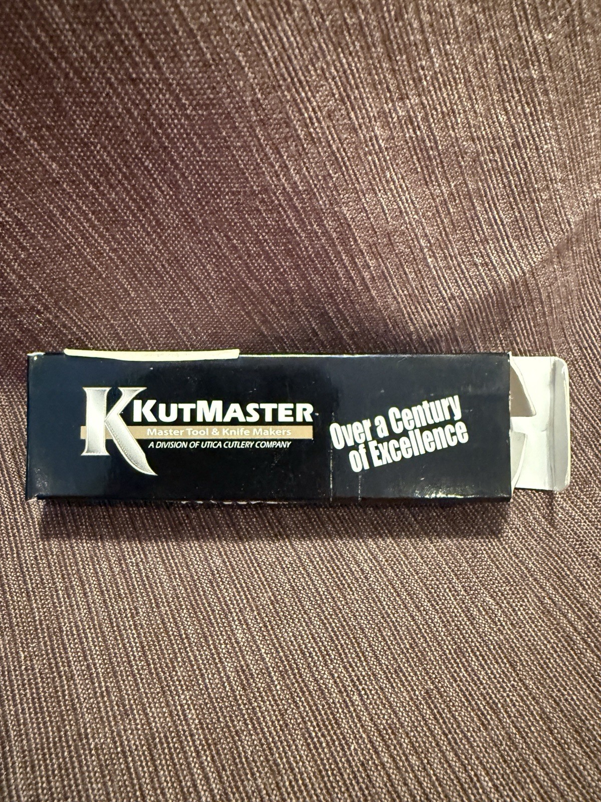 KutMaster 3" Lockback Sec UT169 Made in USA, NIB NOS