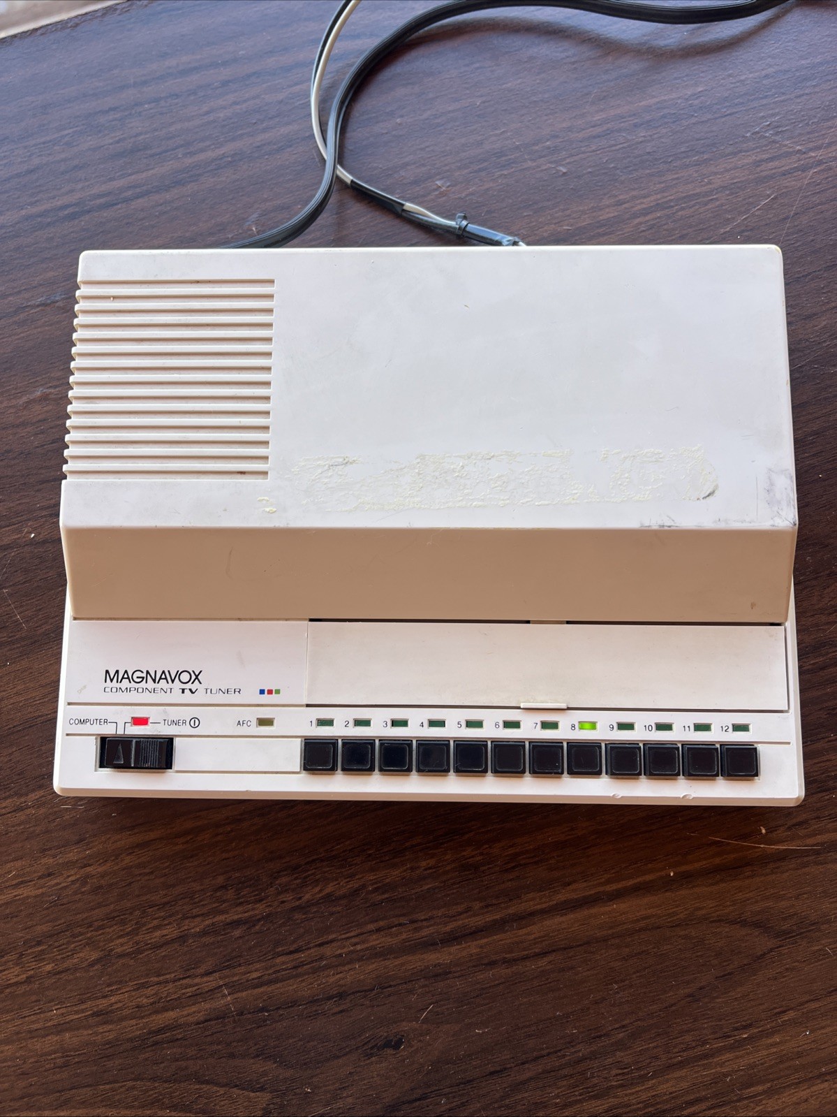 TV Tuner for  Amiga 1084 Magnavox AV7300074G Component  Vintage 1980s WORKS