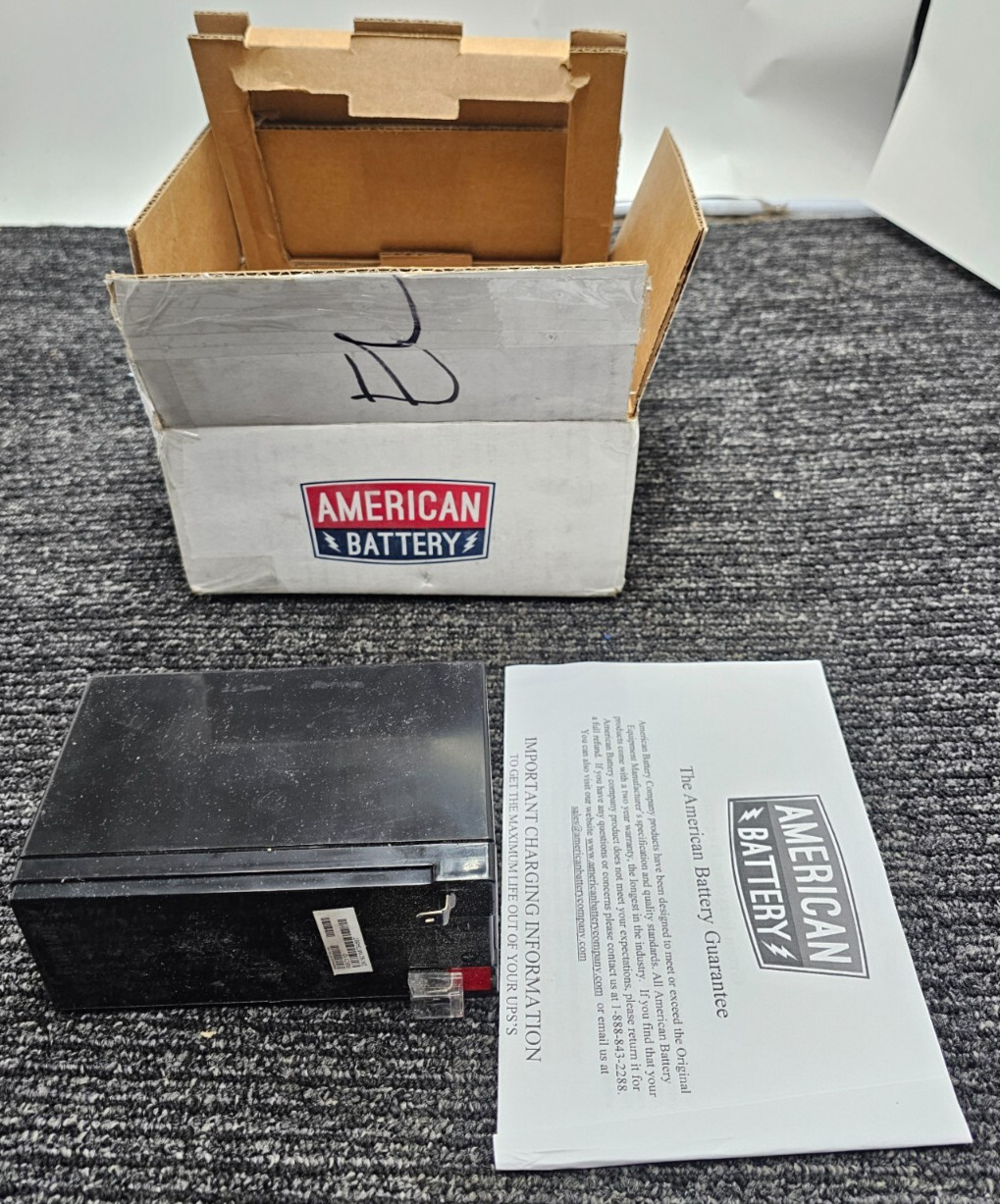 American Battery RBC110 UPS Battery Replacement Battery Cartridge