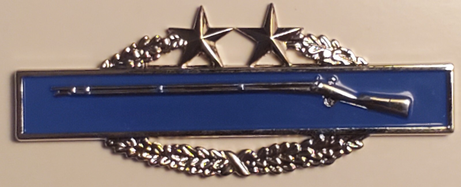 US Army CIB Combat Infantryman Badge dress Qualification 3rd award Reg 3.25" VTG