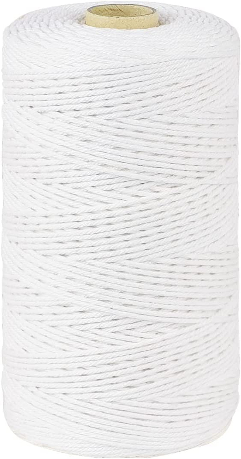 Perkhomy Cotton Butchers Twine String 1100 Feet 2Mm Twine for Cooking Food Safe