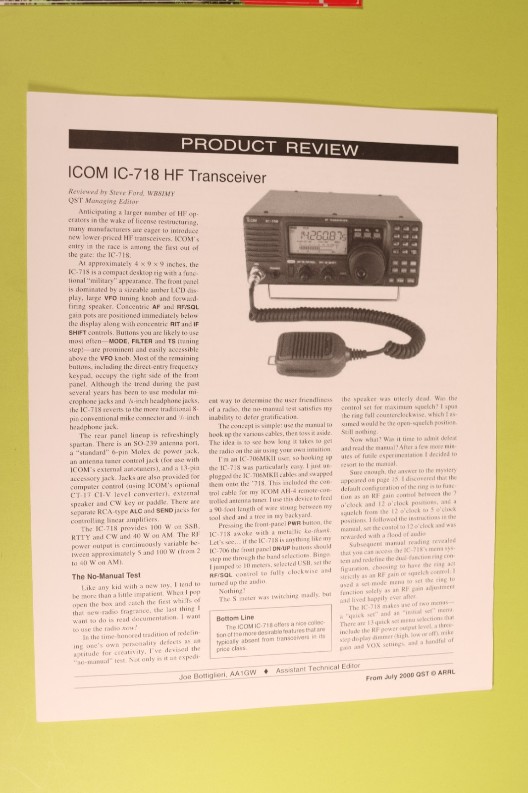 ICOM IC-7000 IC-2720 Brochures Specs Catalog
