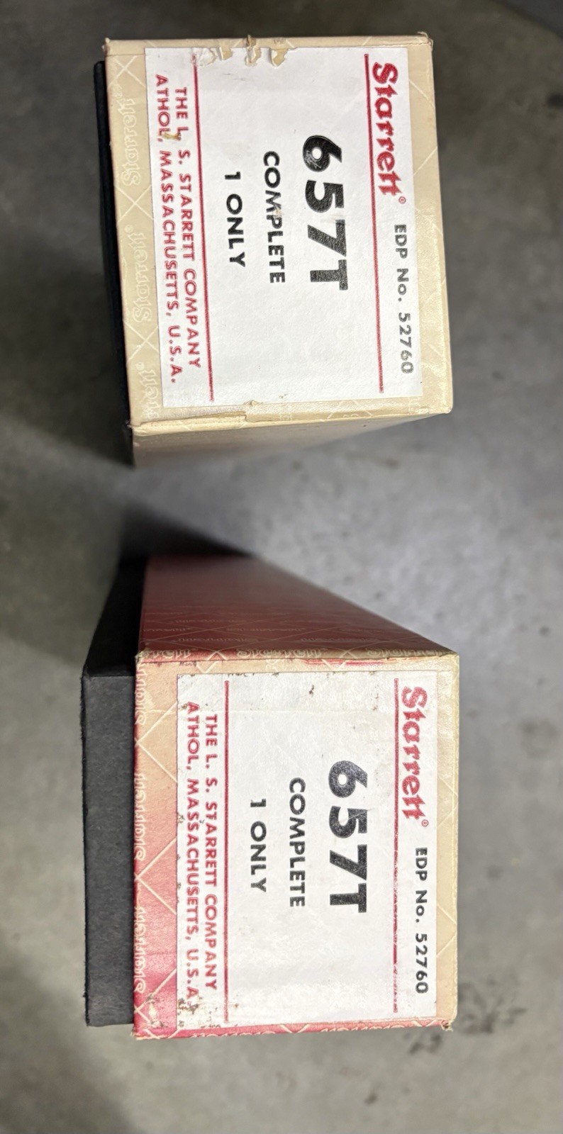 2 Starrett 657T Magnetic Base