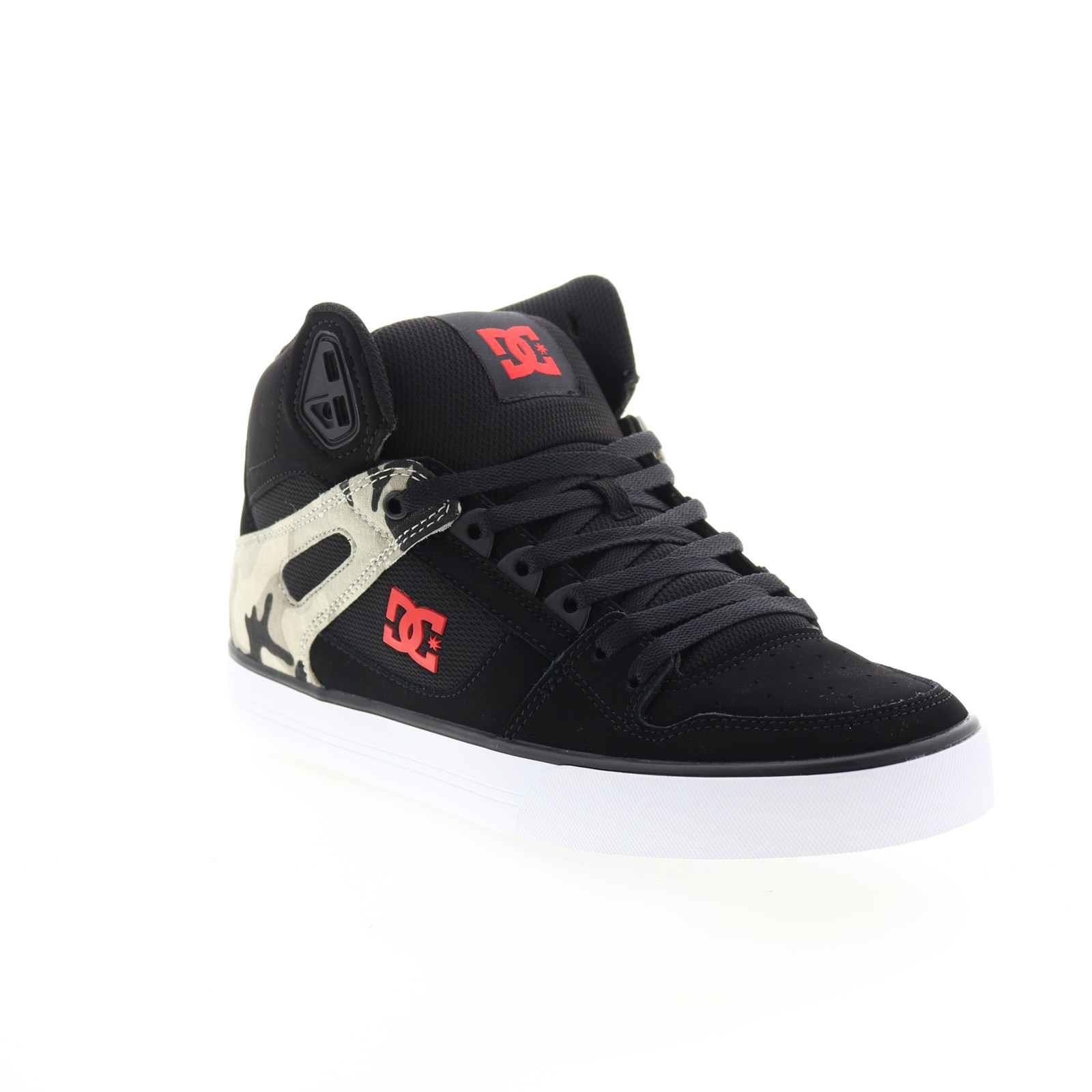 DC Pure High-Top WC ADYS400043-ACB Mens Black Skate Inspired Sneakers Shoes 14