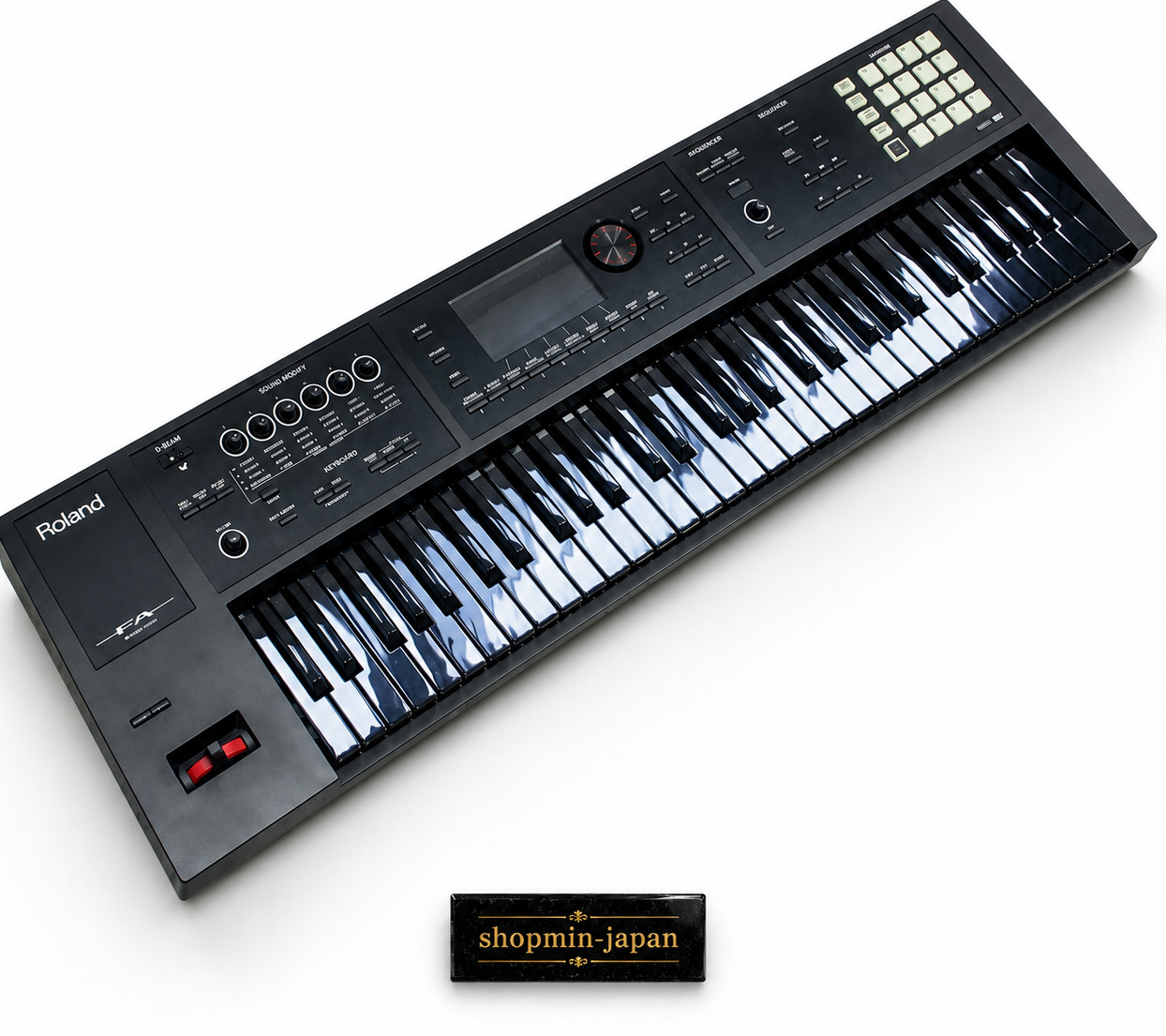 Roland FA-06B Black Limited Edition 61-Key Workstation Synthesizer Case japan