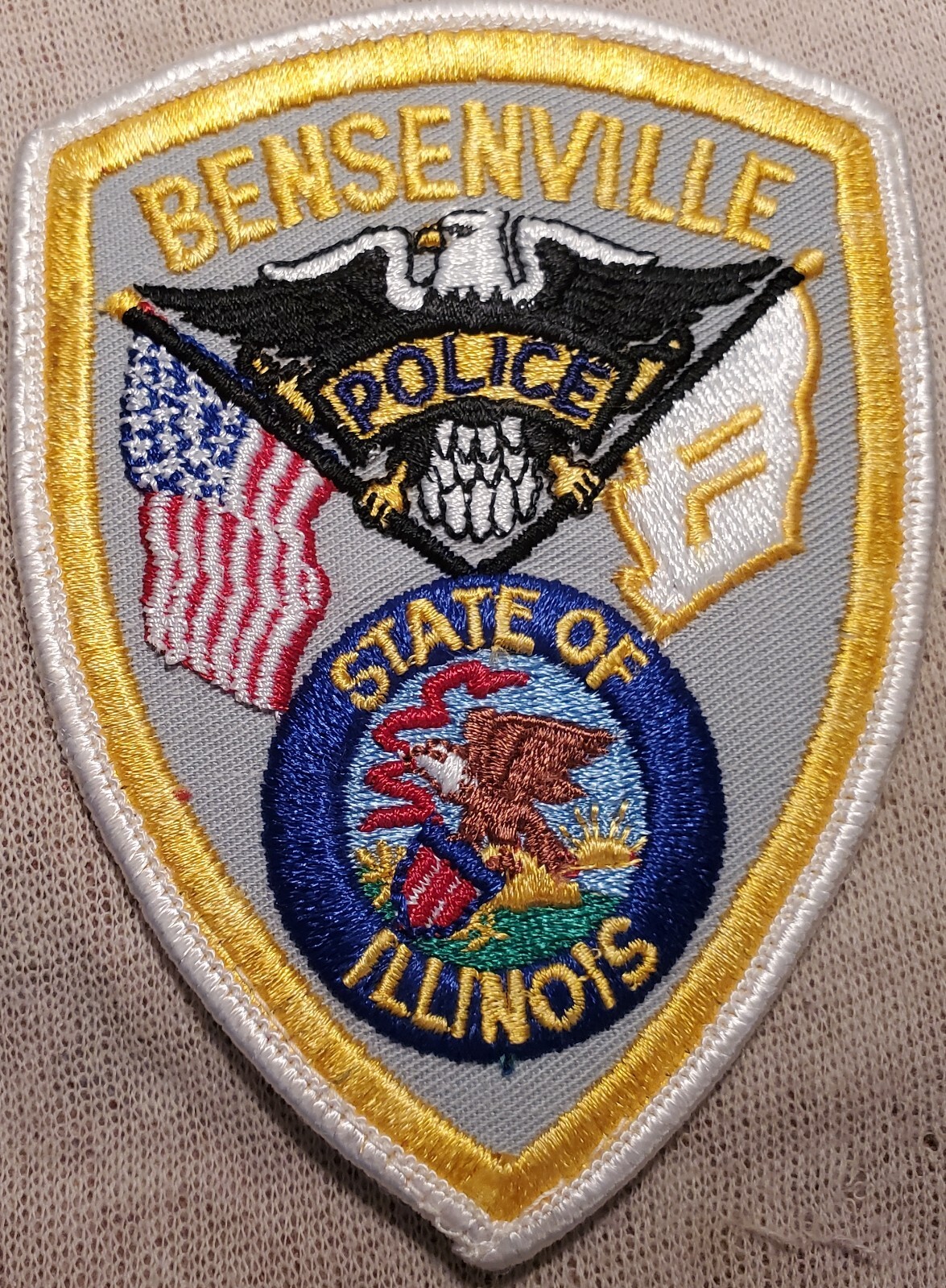 IL Bensenville Illinois Police Shoulder Patch