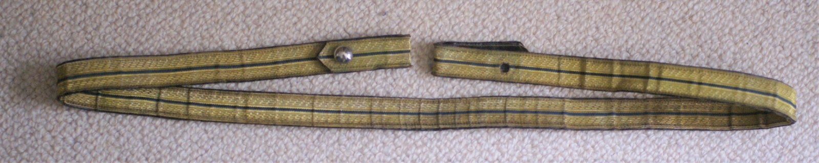 Wartime Italian officer's bullion lace full dress sword belt sling
