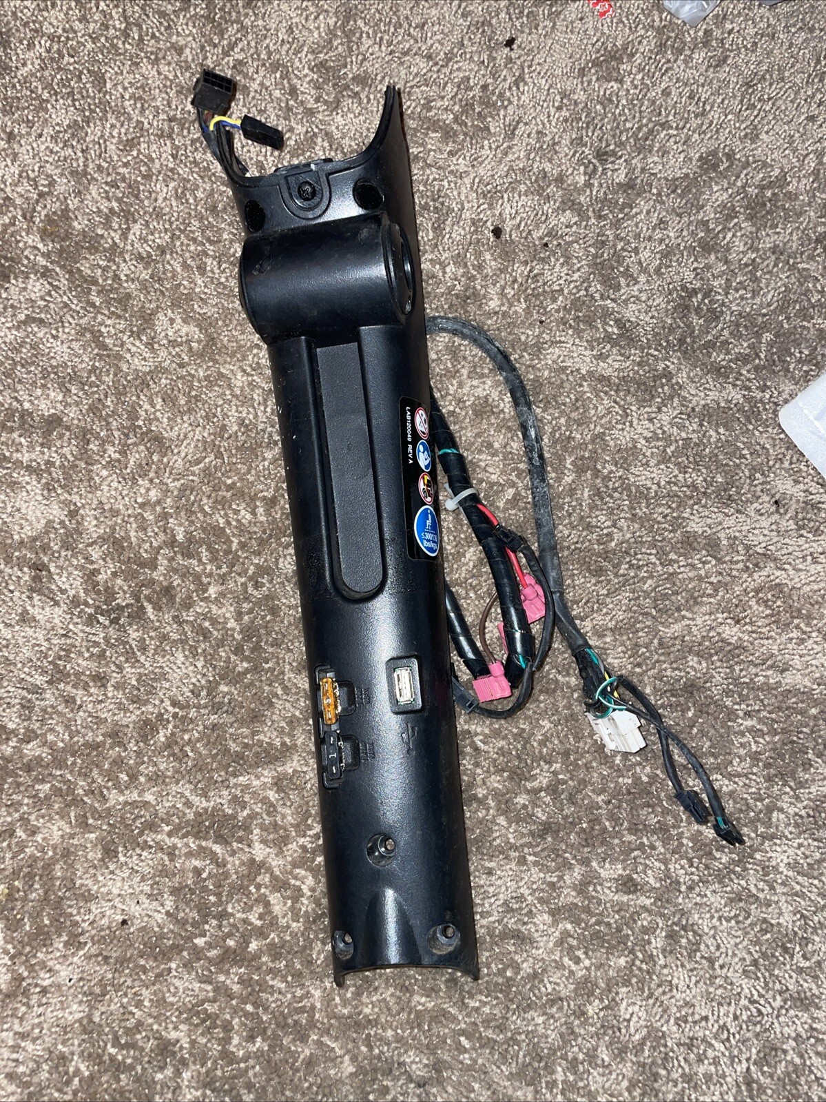 Tiller Handlebar Plastic For A Pride Jazzy Zero Turn Mobility Scooter Cmd36