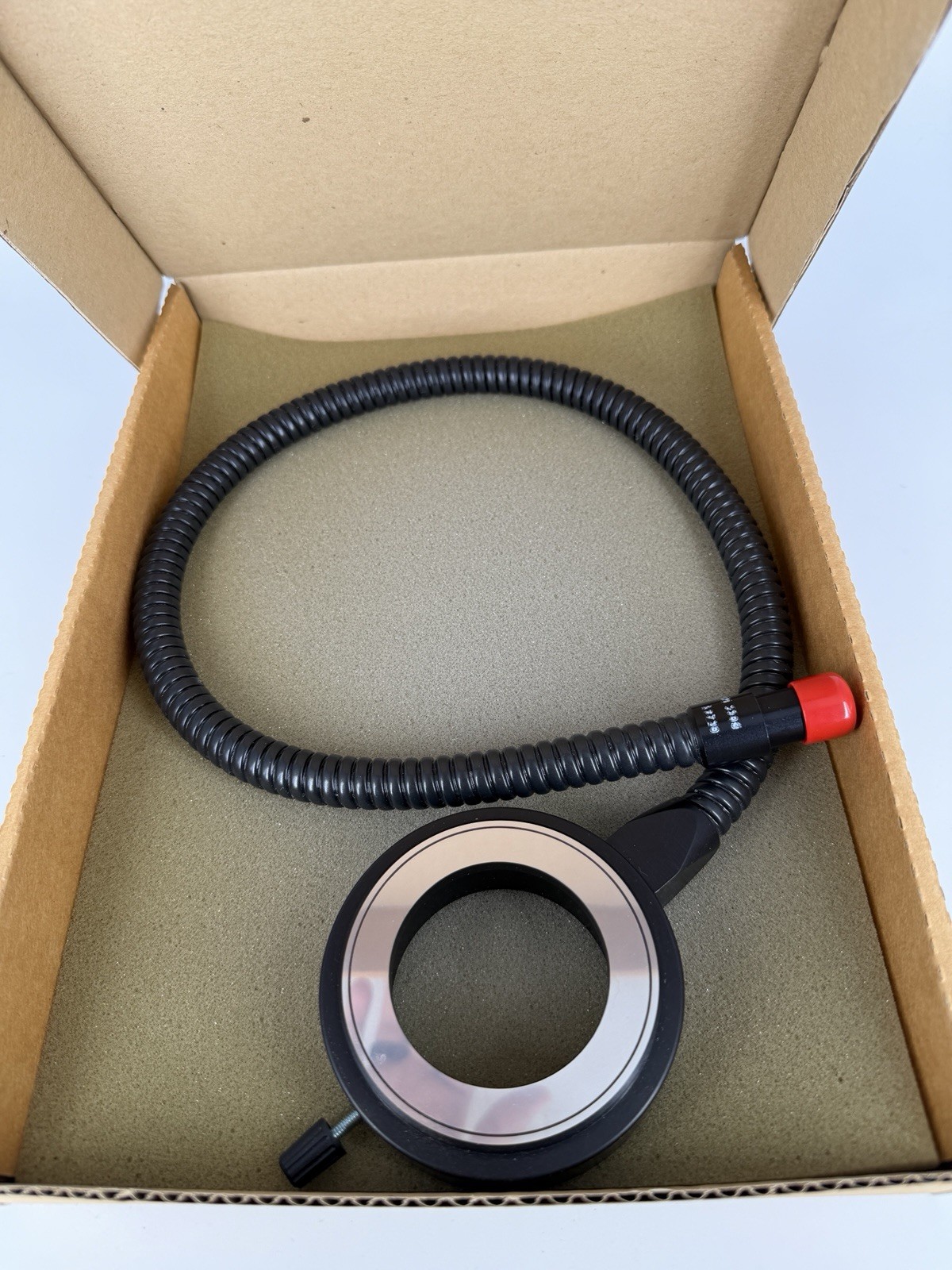 Volpi 15720 Fiber Optic 58mm Mount Microscope Ring Light 27" For Intralux NOS