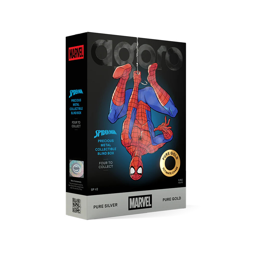 2026 Marvel Spider-Man Transforms Blind Box 1/2oz Silver Coin Chase