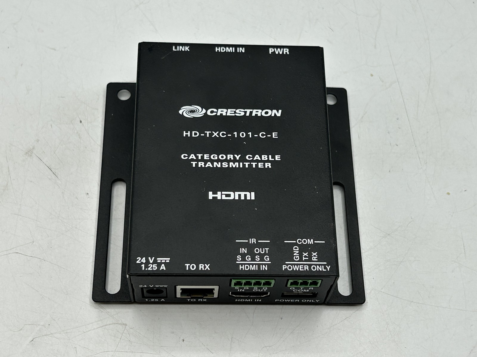 Crestron HD-RX-101-C-E Category Cable TRANSMITTER No AC ~ FREE SHIPPING