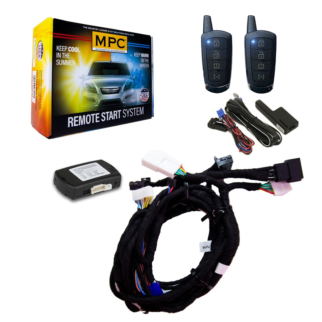 4-Button Remote Start Kit For 2018-2022 Toyota Camry Hybrid - Push-To-Start
